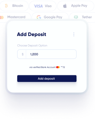 Deposit forex account